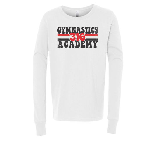 D2 - Bella 3501Y Youth Long Sleeve Jersey Tee Thumbnail