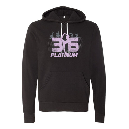 D16 - Bella 3719 Unisex Poly/Cotton Hooded Pullover Sweatshirt Thumbnail