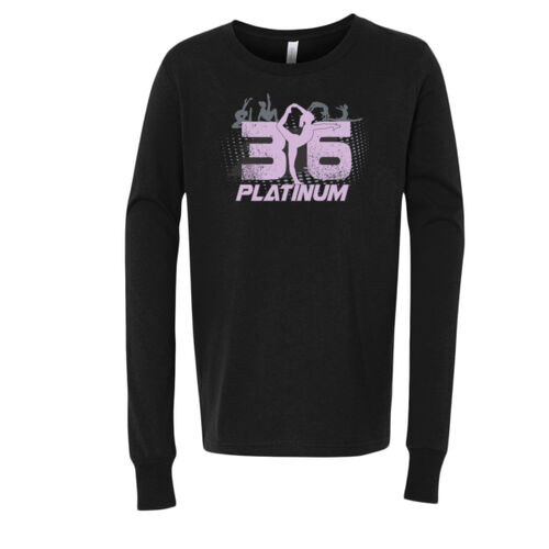 D16 - Bella 3501Y Youth Long Sleeve Jersey Tee Thumbnail