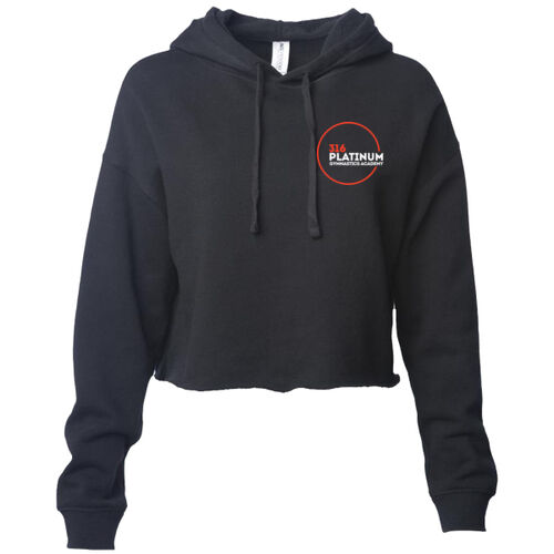 D18/D19 - Independent AFX64CRP Women’s Lightweight Crop Hooded Sweatshirt Thumbnail