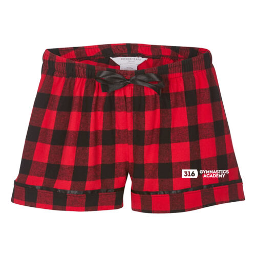 D23 - Boxercraft BW6501 Women's Flannel Shorts Thumbnail