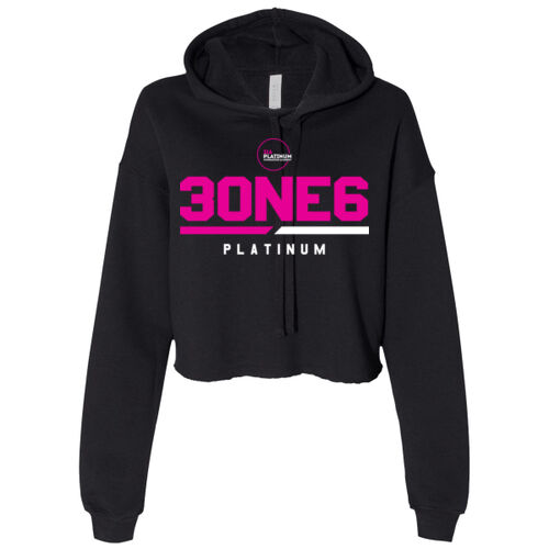 D2 - Bella 7502 Women's Cropped Fleece Hoodie Thumbnail