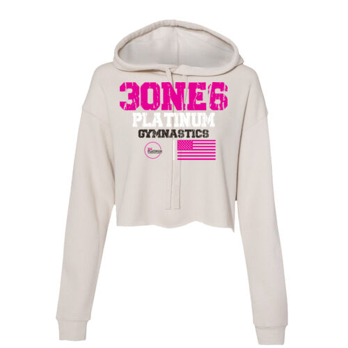 D4 - Bella 7502 Women's Cropped Fleece Hoodie - Bella 7502 Women's Cropped Fleece Hoodie Thumbnail