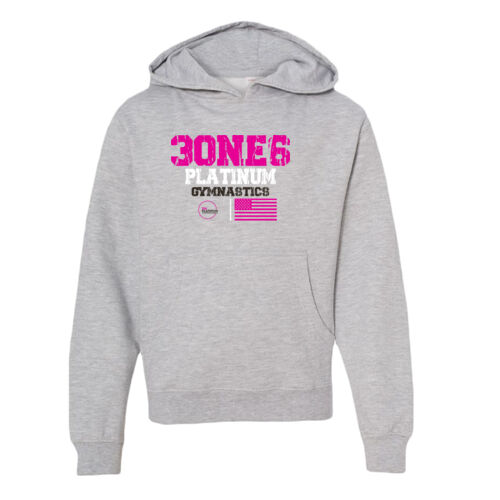 D4 - Independent Trading Co SS4001Y Youth Midweight Hooded Pullover Sweatshirt Thumbnail