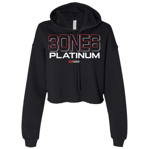 D7 - Bella 7502 Women's Cropped Fleece Hoodie Thumbnail